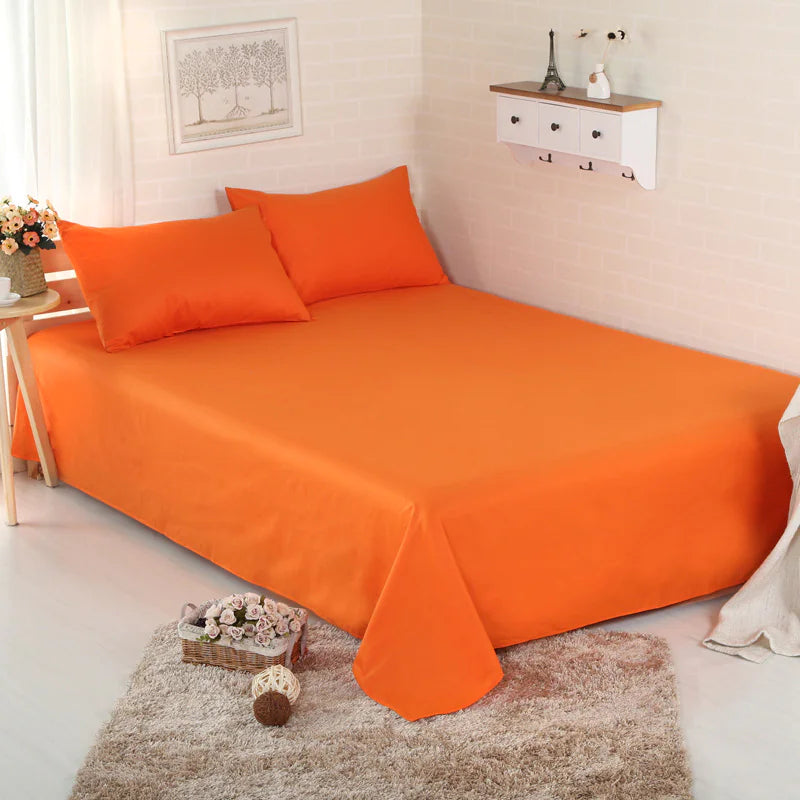 Cotton Single-Piece Sheets