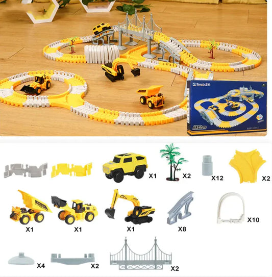 Build Master Construction Rail Set