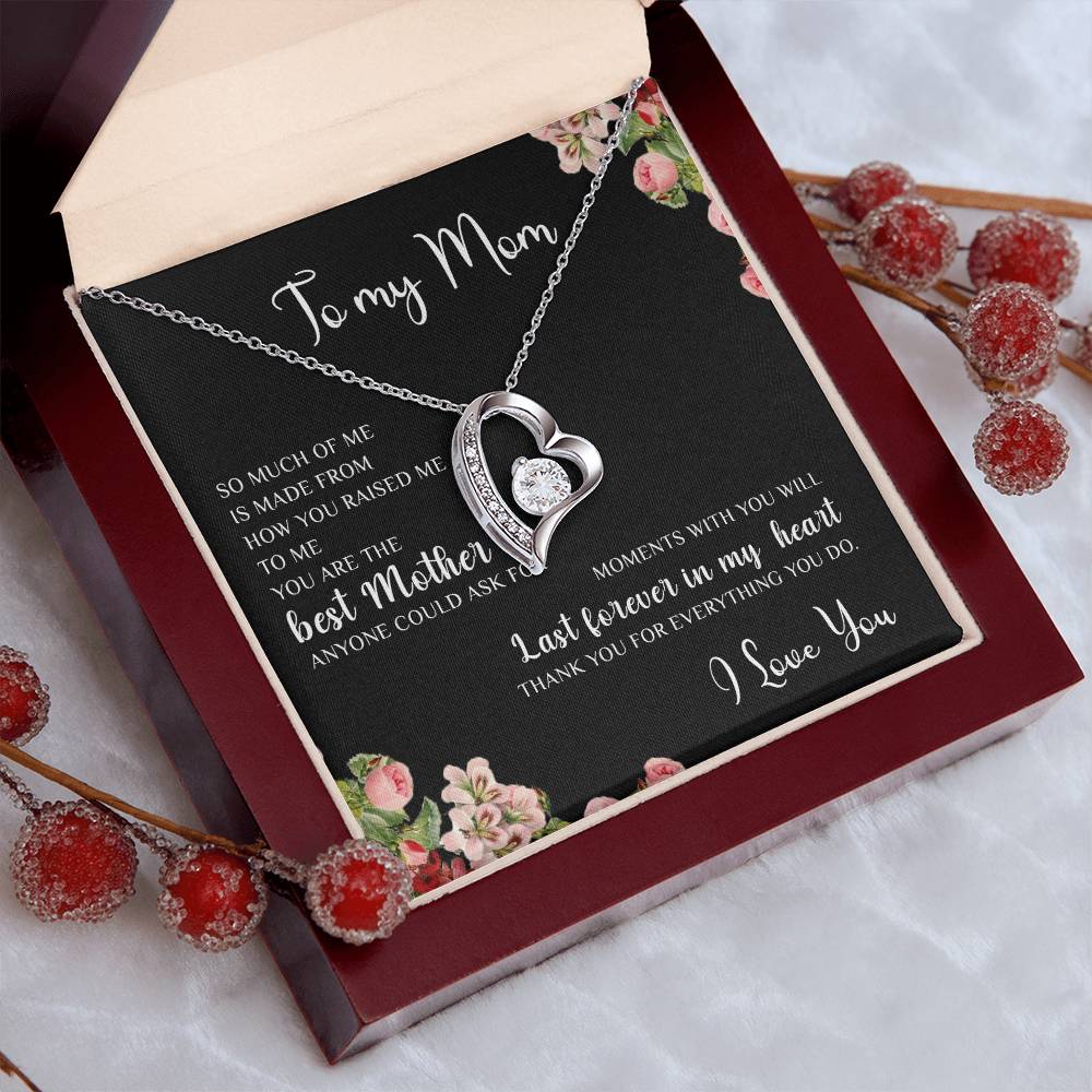 To My Mom | I Love You - Forever Love Necklace