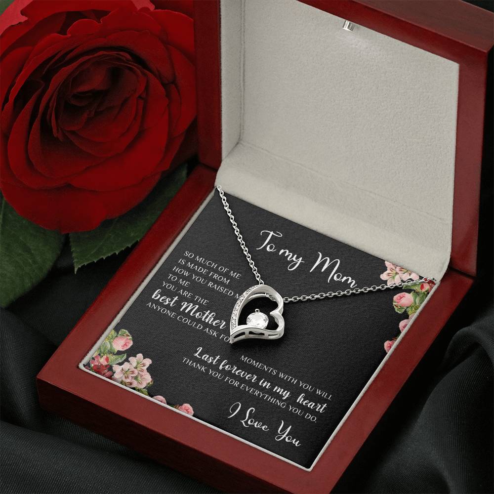 To My Mom | I Love You - Forever Love Necklace