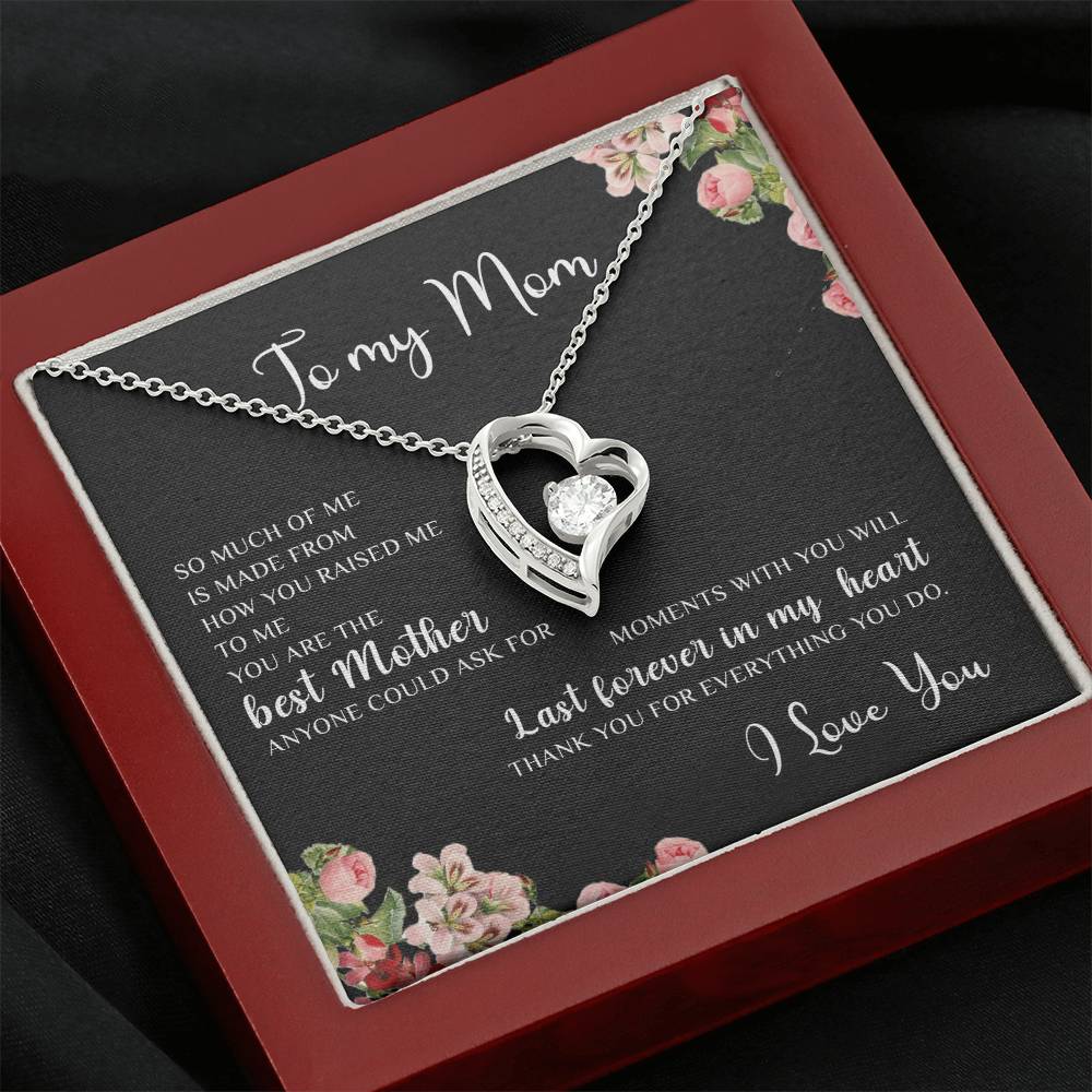 To My Mom | I Love You - Forever Love Necklace