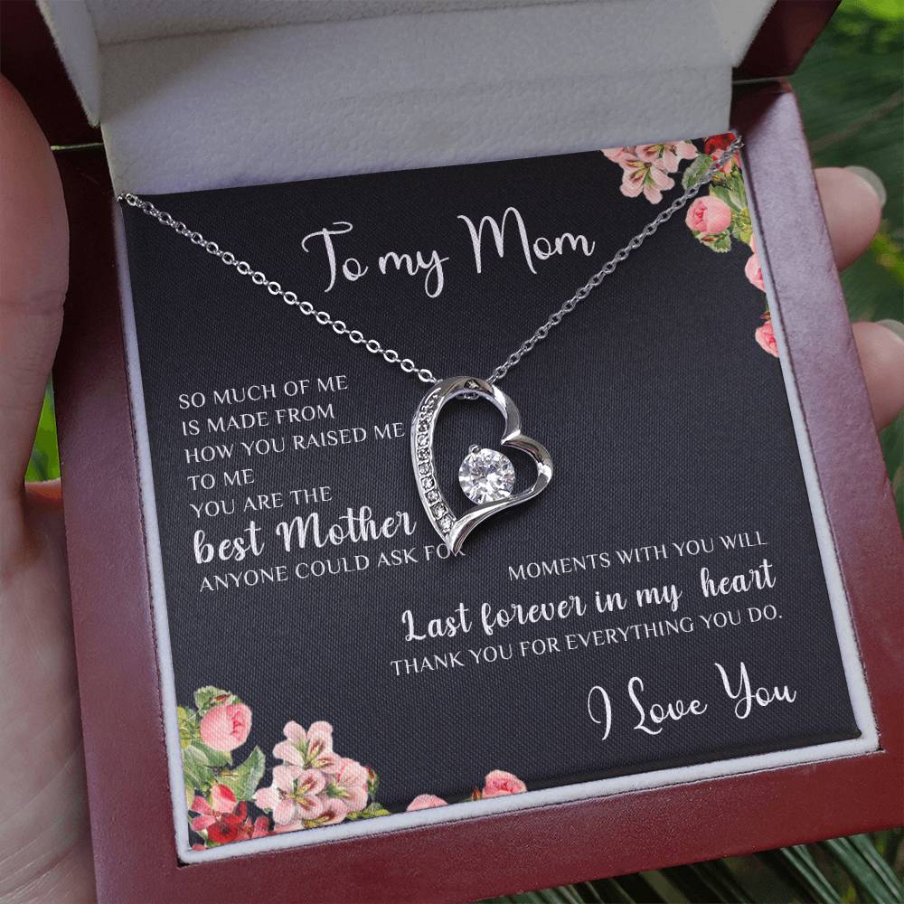 To My Mom | I Love You - Forever Love Necklace