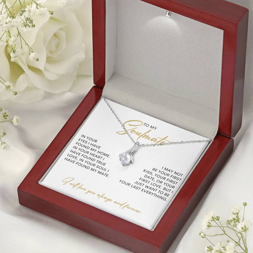 To My Soulmate | I Will Love You, Always & Forever - Alluring Beauty necklace