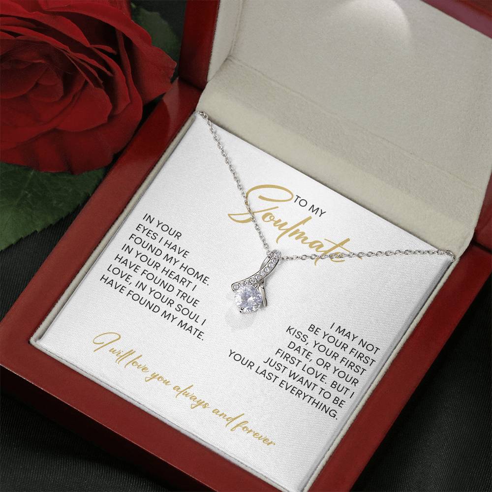 To My Soulmate | I Will Love You, Always & Forever - Alluring Beauty necklace