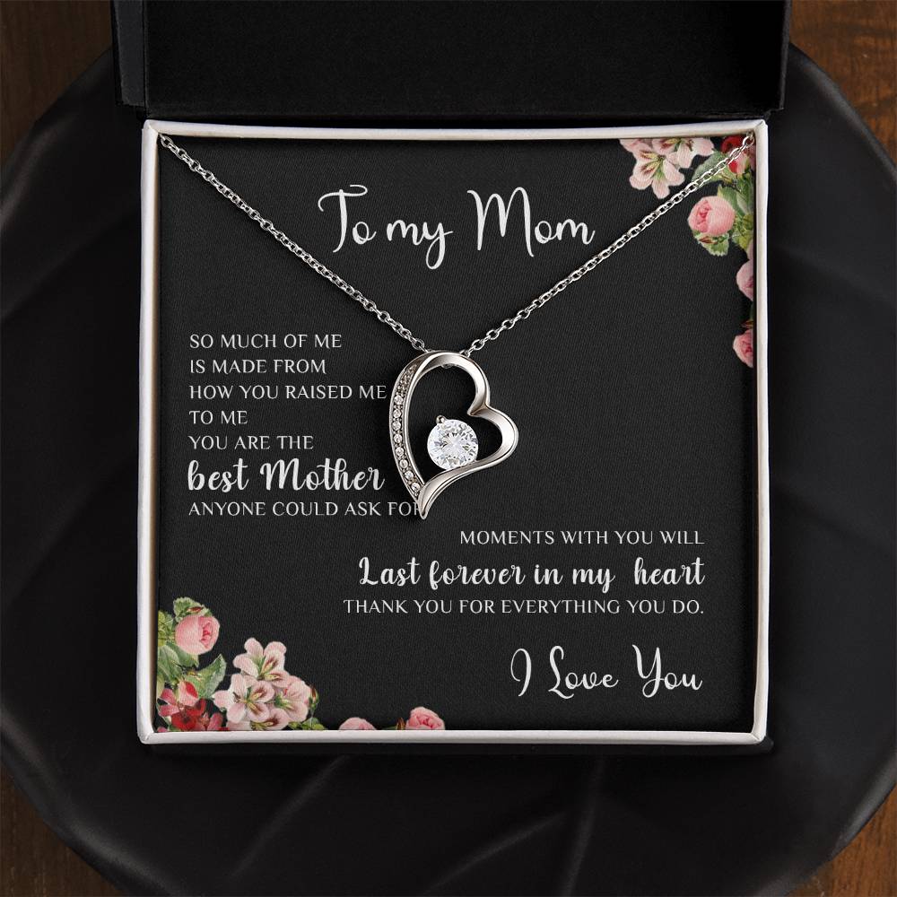 To My Mom | I Love You - Forever Love Necklace