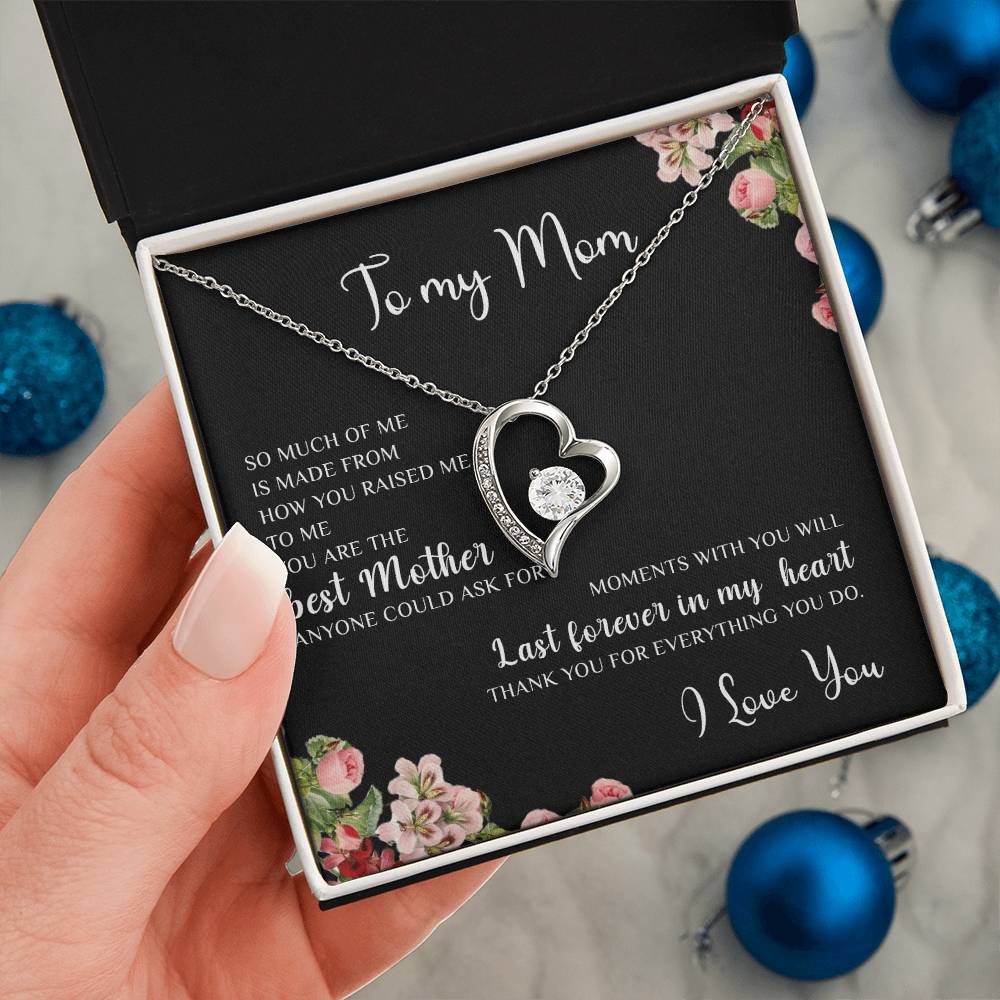 To My Mom | I Love You - Forever Love Necklace