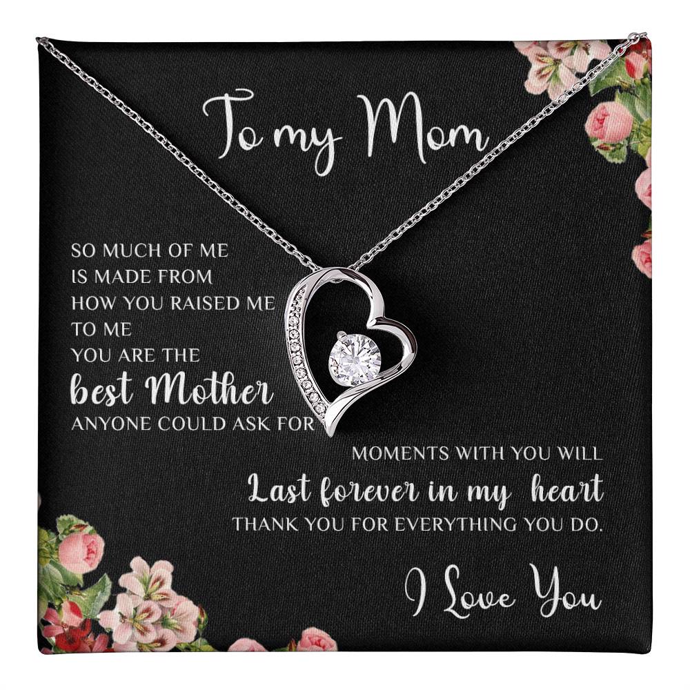 To My Mom | I Love You - Forever Love Necklace