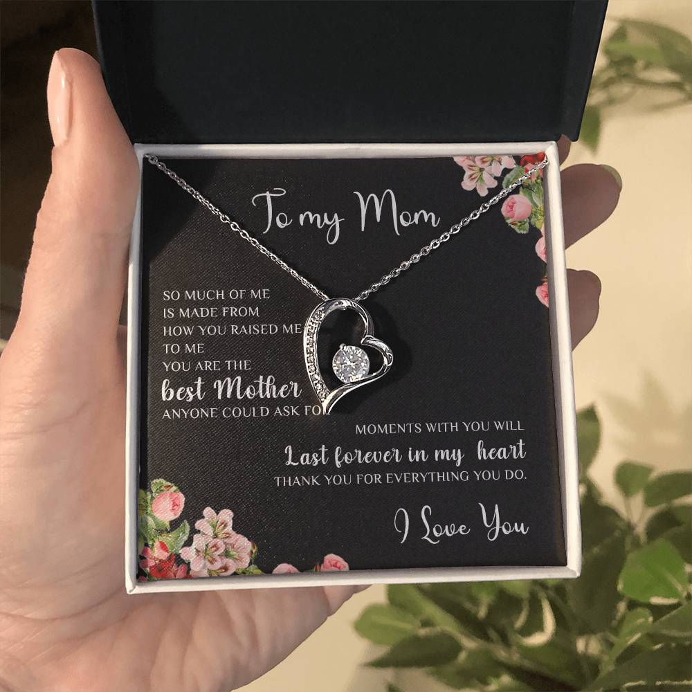 To My Mom | I Love You - Forever Love Necklace