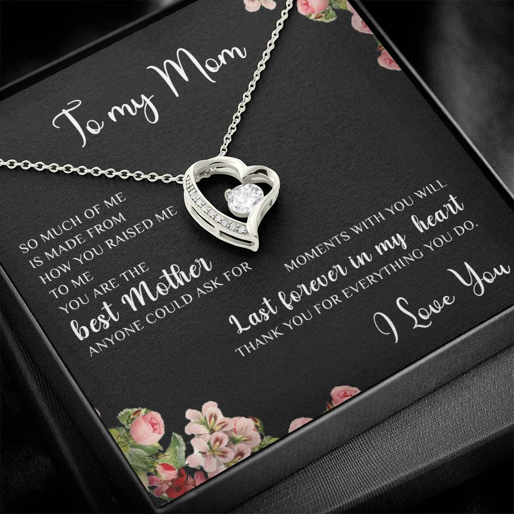 To My Mom | I Love You - Forever Love Necklace