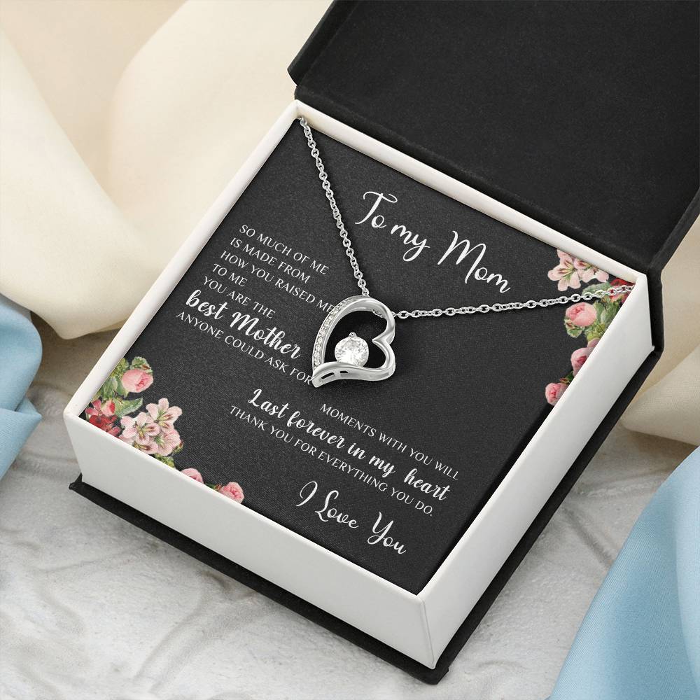 To My Mom | I Love You - Forever Love Necklace