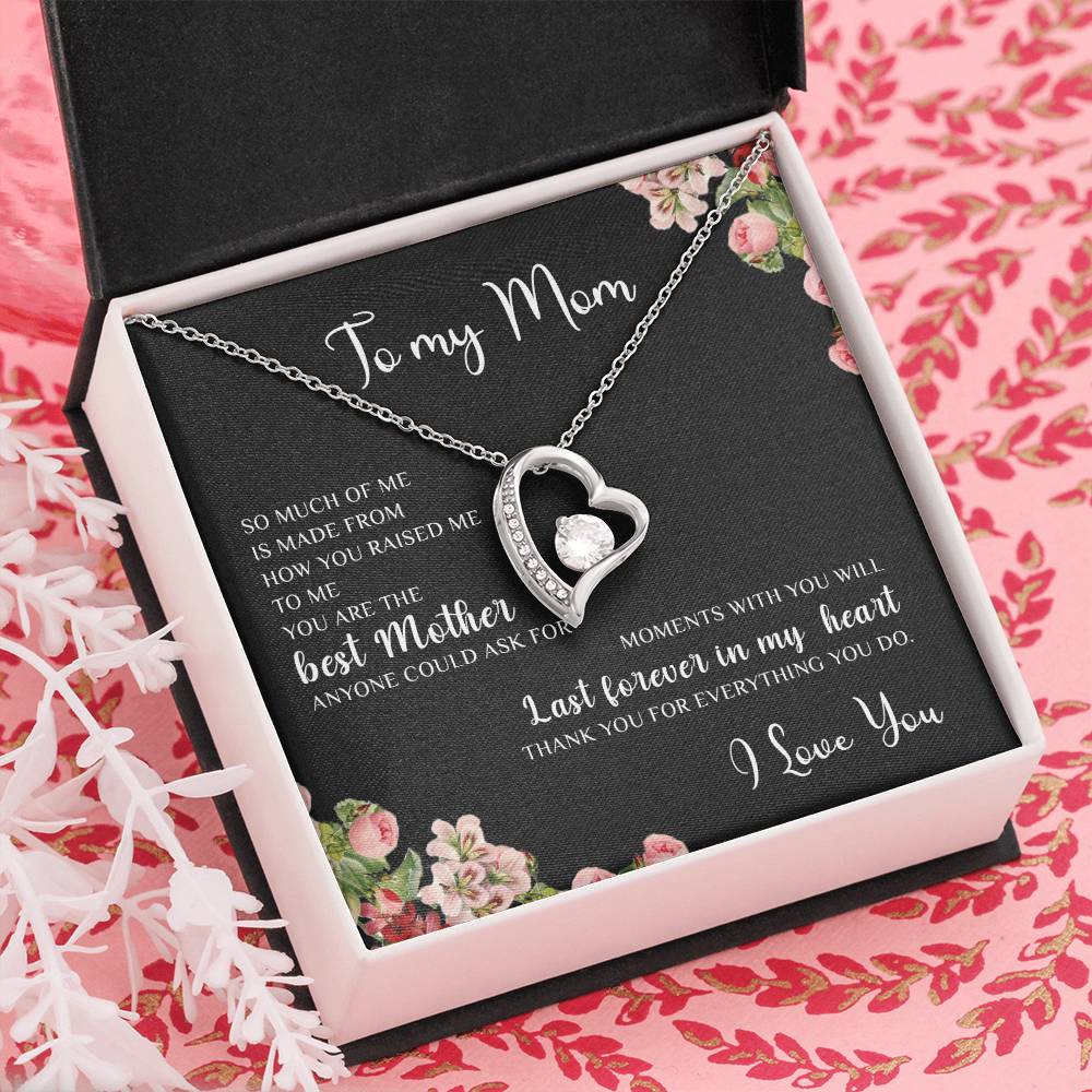 To My Mom | I Love You - Forever Love Necklace