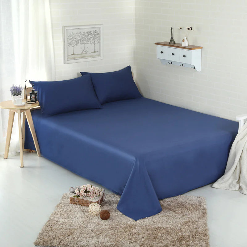 Cotton Single-Piece Sheets