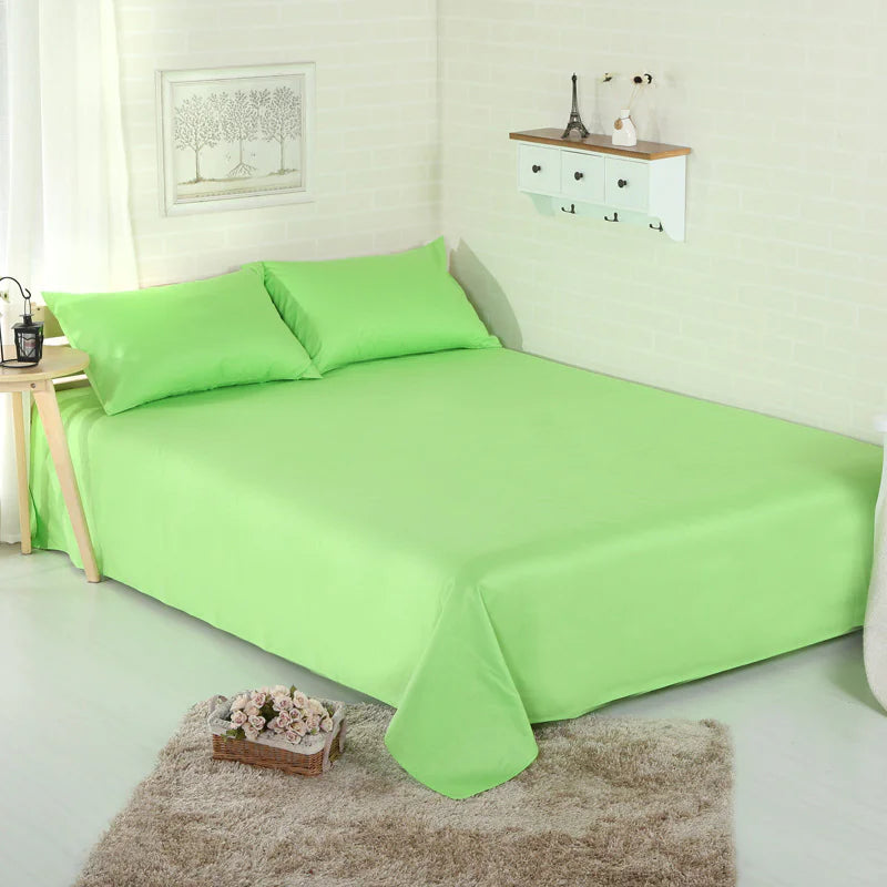 Cotton Single-Piece Sheets