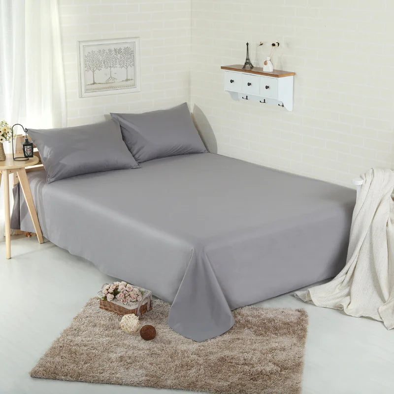 Cotton Single-Piece Sheets